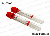 의료 진공 혈액 샘플 수집 튜브 빨간 캡 2ml-10ml 부피