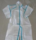 병원 ICU 보호 격리 드레스 비독성 흰색 일회용